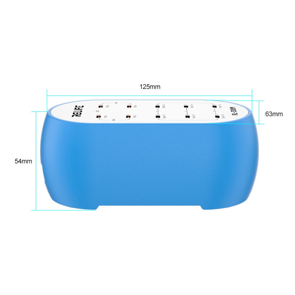 Relife Rl-309M 72w Type-C 10-Port Smart Charger