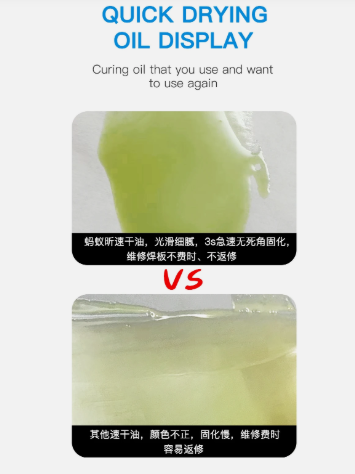 Maant Transparent 3s Quick Drying Oil