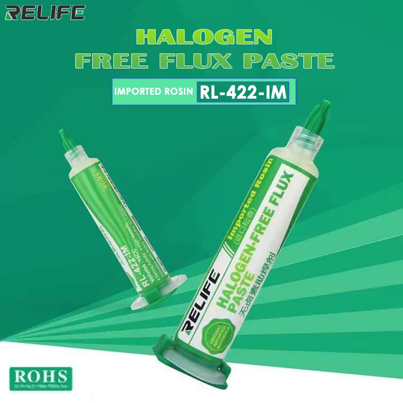 Relife RL- 422 IM Halogen Free Flux Milky white Paste Imported Rosin