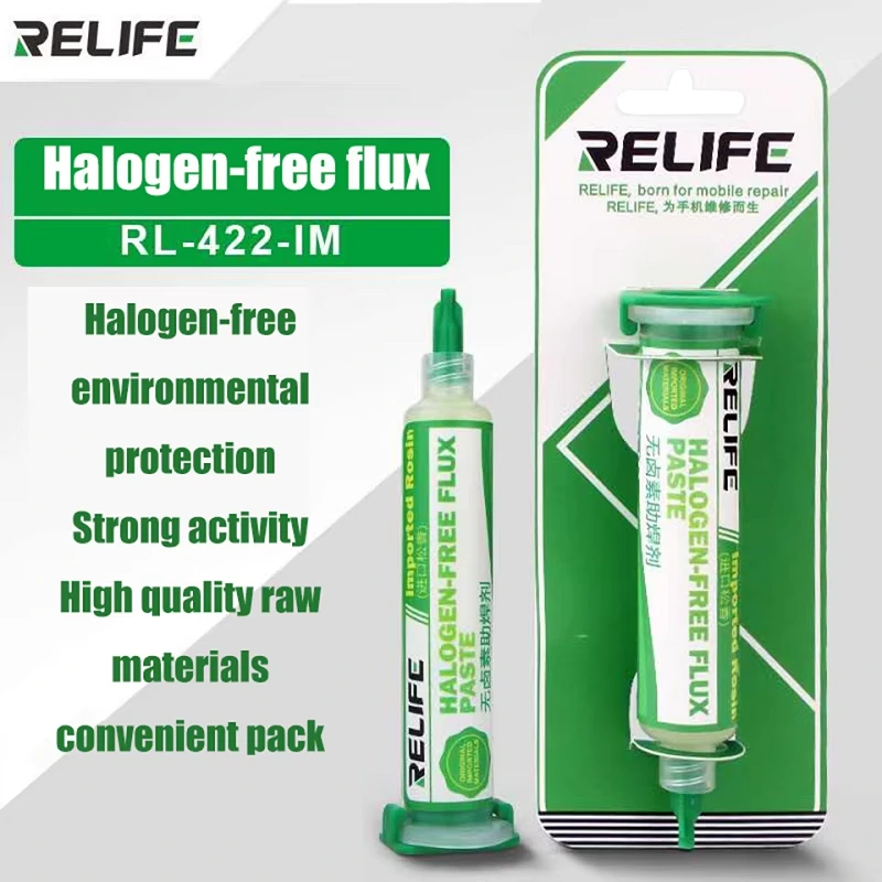 Relife RL- 422 IM Halogen Free Flux Milky white Paste Imported Rosin