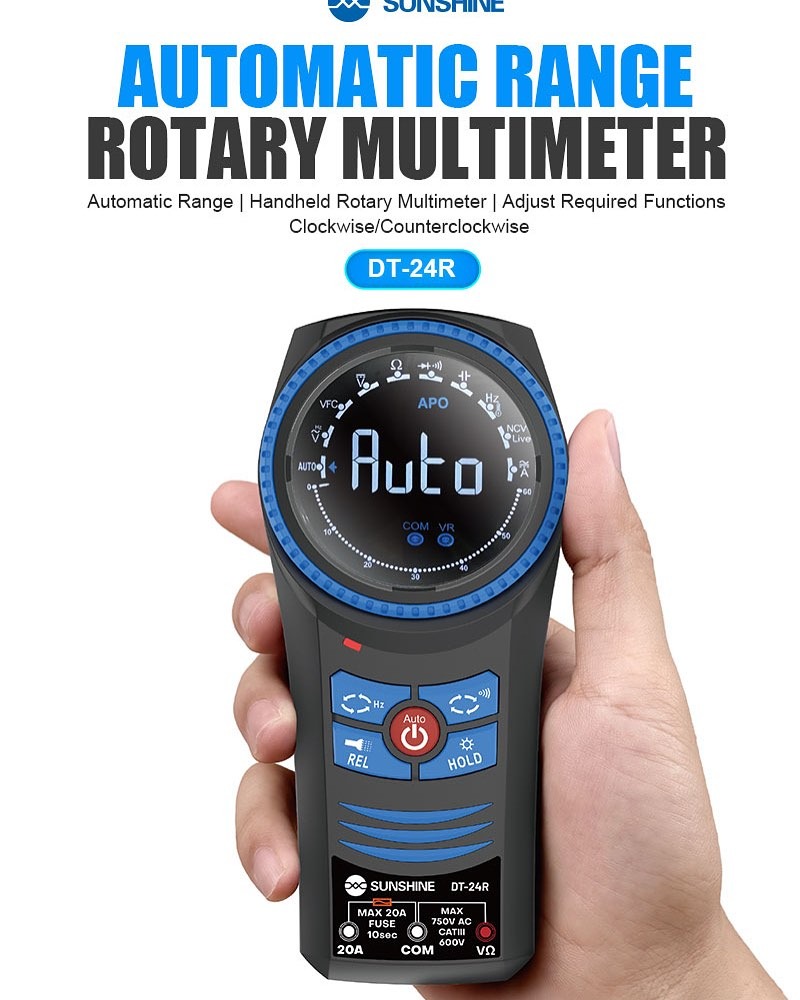 Sunshine DT-24R Automatic Range Rotary Multimeter