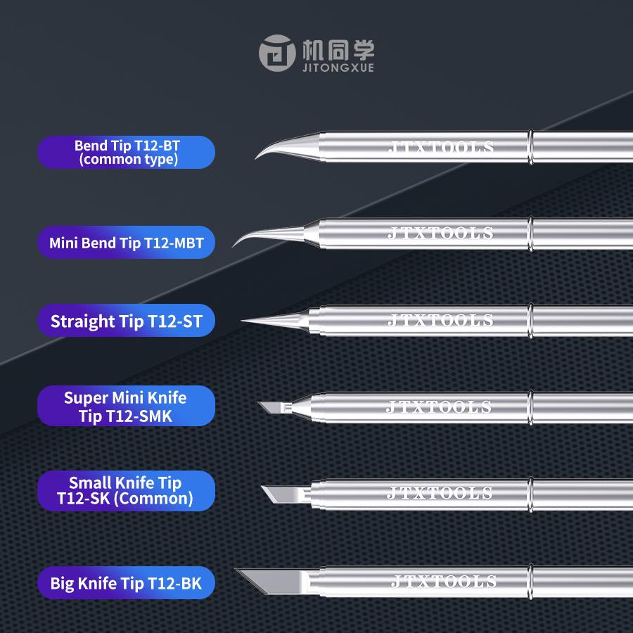 JTX T12-BK Soldering Iron Bit