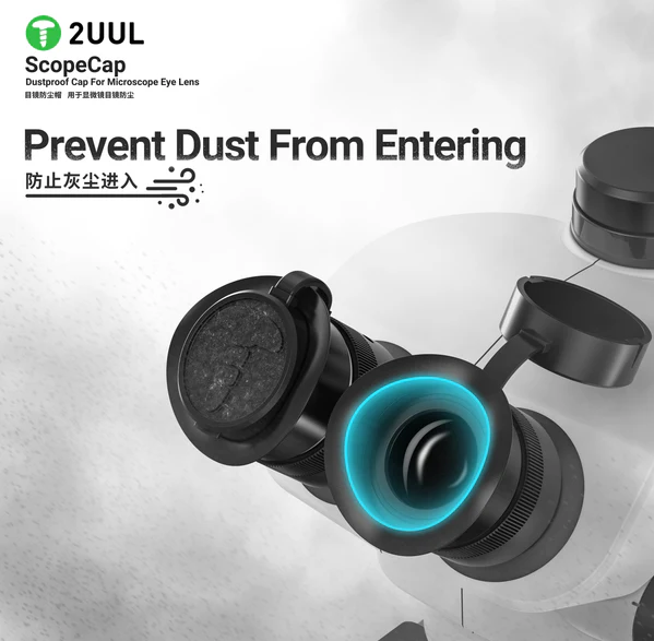 2UUL MS81 Dustproof Cap For Microscope Eye Lens