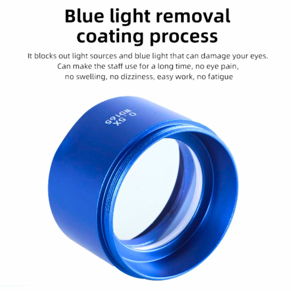 Mechanic WD165 0.5x Auxiliary Objective Lens for Trinocular Microscope