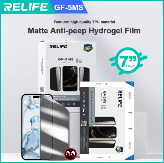 Relife GF-5MS (210*120mm) Matte Privacy Film 5 Pcs Pack