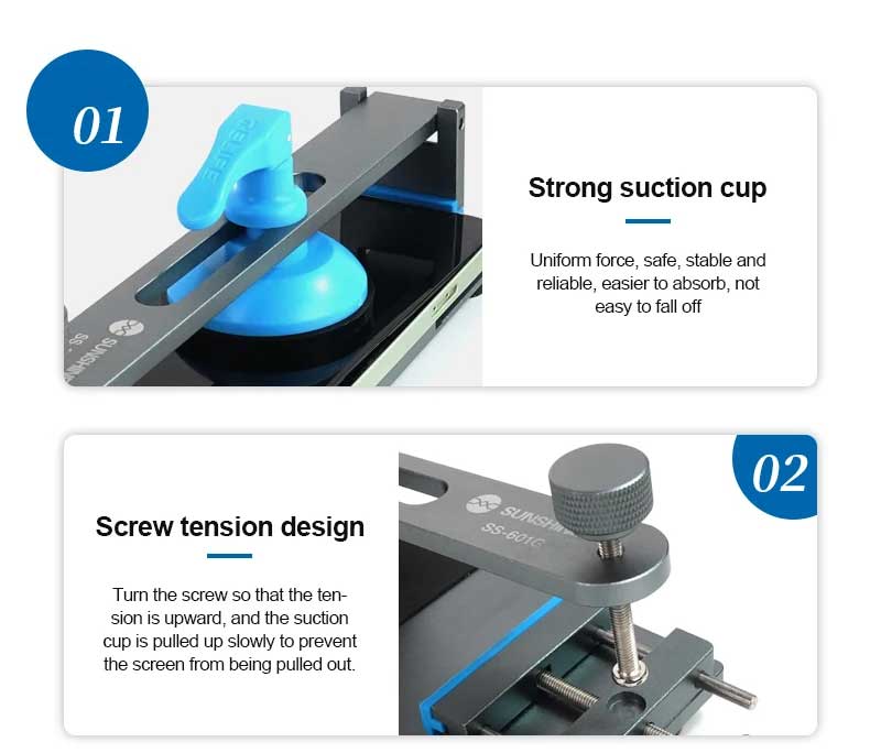 SUNSHINE SS-601G SCREEN REMOVAL TOOL 4