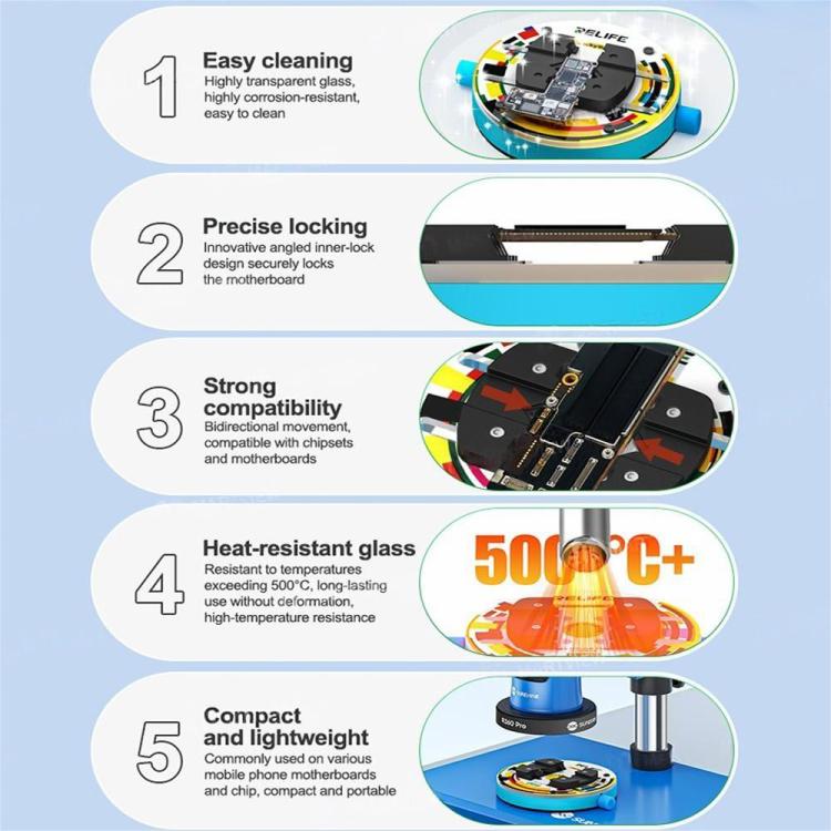 Relife RL-601Q Tempered Insulated Glass Fixture