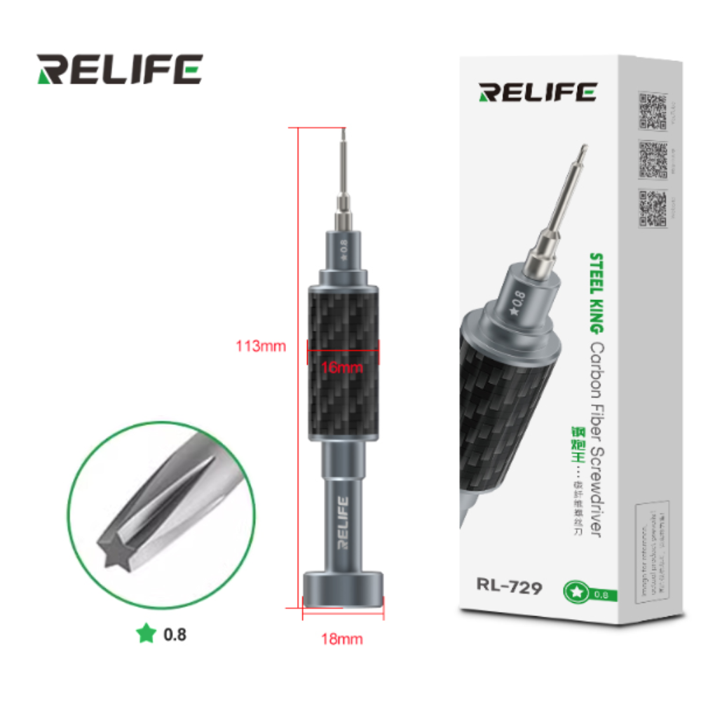 Relife RL-729 *0.8 Screwdriver