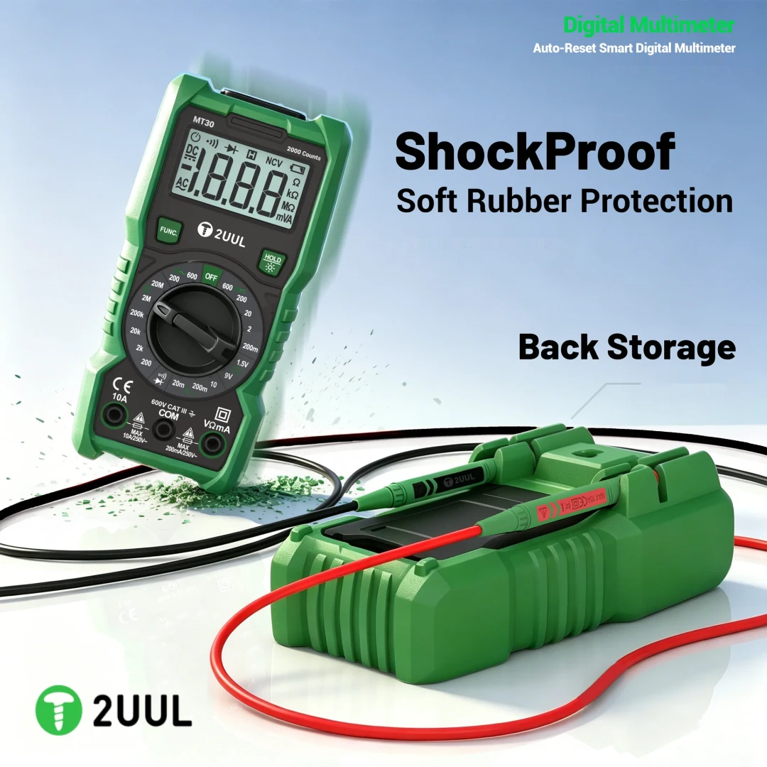 2UUL MT30 Auto-Reset SmartT Digital Multimeter