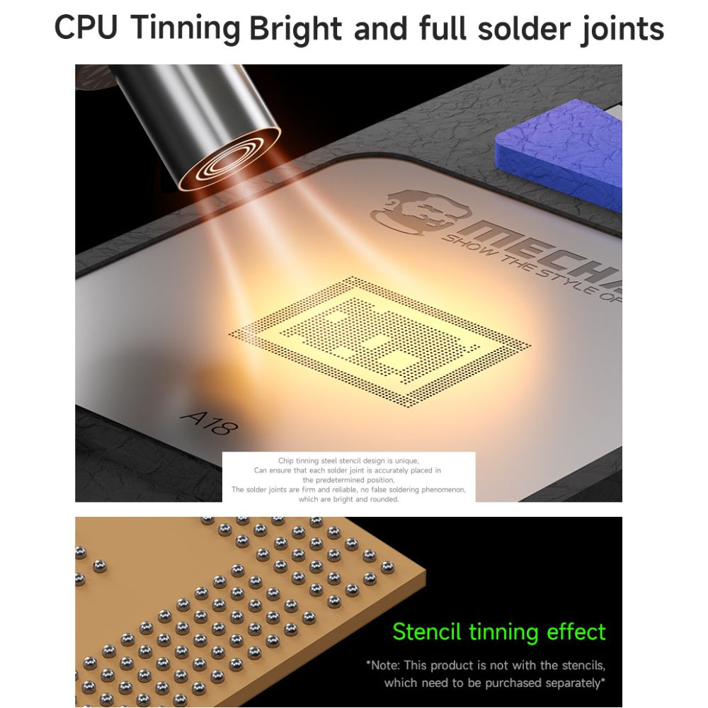 Mechanic Magtin X Magnetic Levitation CPU Degumming Tinning Platform