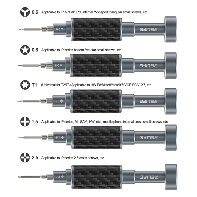 Relife Rl-729A Screwdriver Set