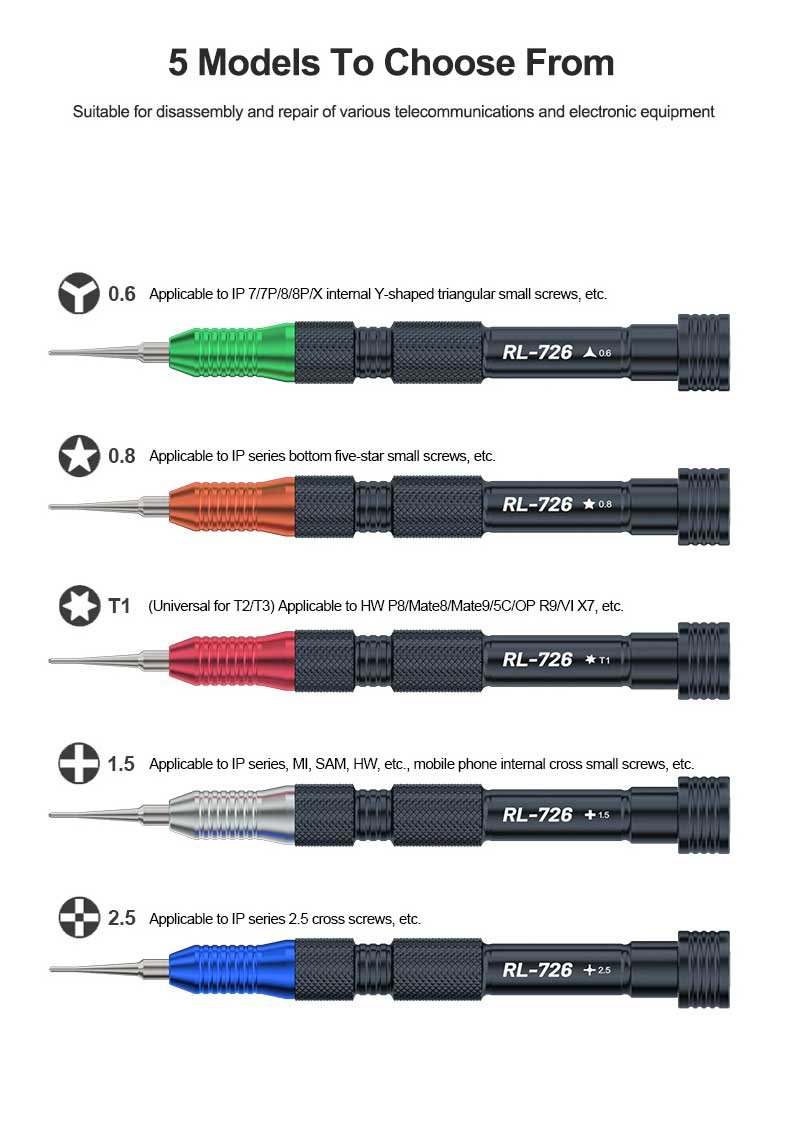 RELIFE RL-726A 3D TORQUE SCREWDRIVER SET 4