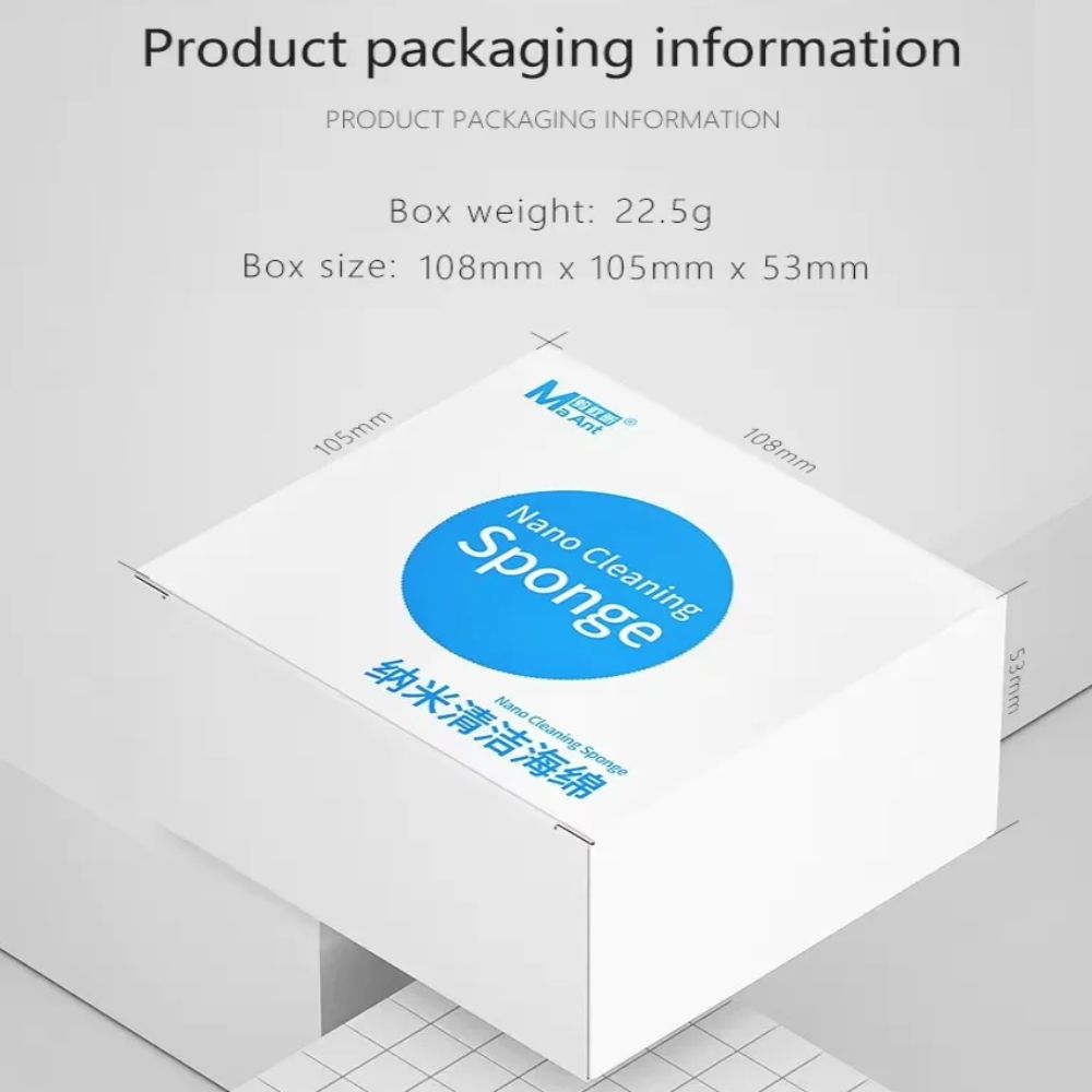 Maant My065 Nano Cleaning Sponge Box Packing