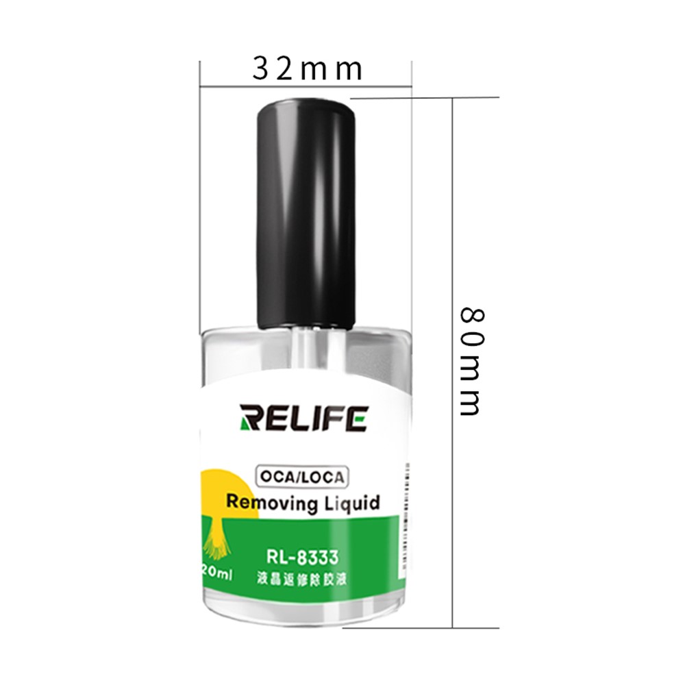Relife RL-8333 20ML Oca Glue Remover Glass Bottle