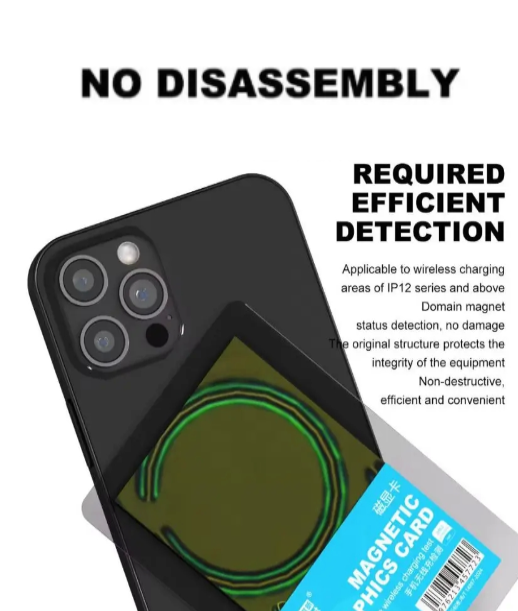 MaAnt M096 Magnetic Graphics Card for Mobile Phone Wireless Charging Test