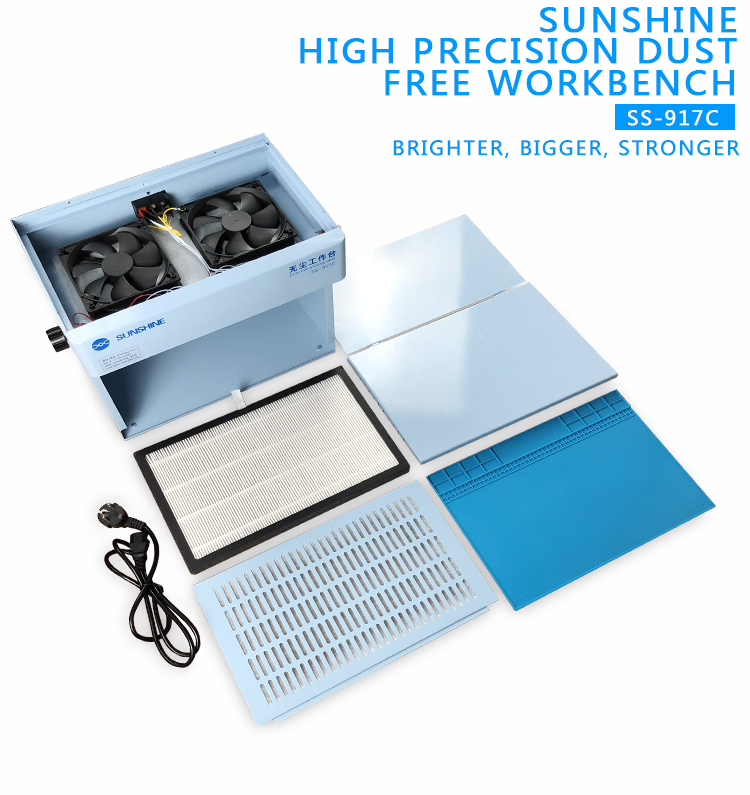  Sunshine SS-917C Adjustable Dust Free Working Room Anti Dust Bench Platform