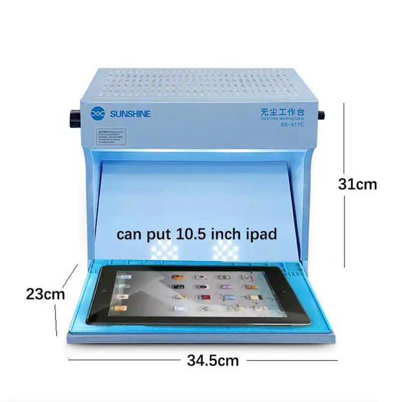  Sunshine SS-917C Adjustable Dust Free Working Room Anti Dust Bench Platform