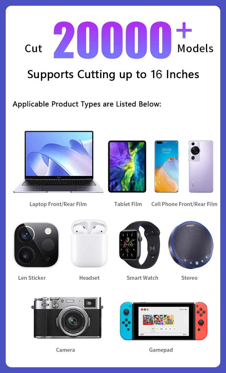 MECHANIC E360 MAX 16 INCH FILM CUTTING MACHINE