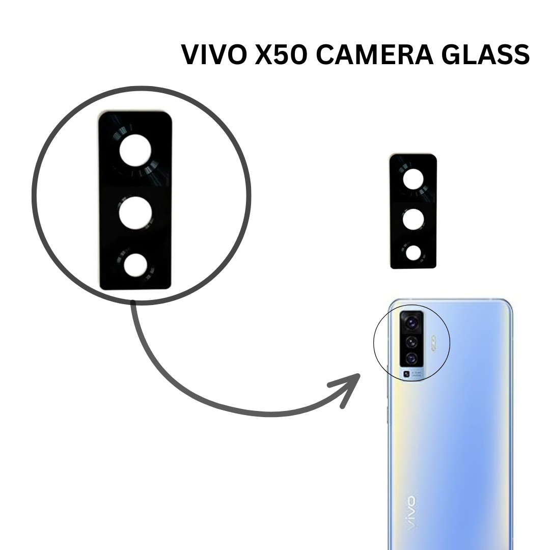 VIVO X50 CAMERA GLASS