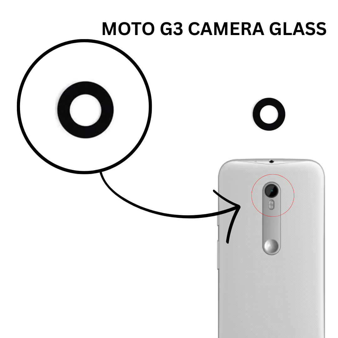 MOTO G3 CAMERA GLASS