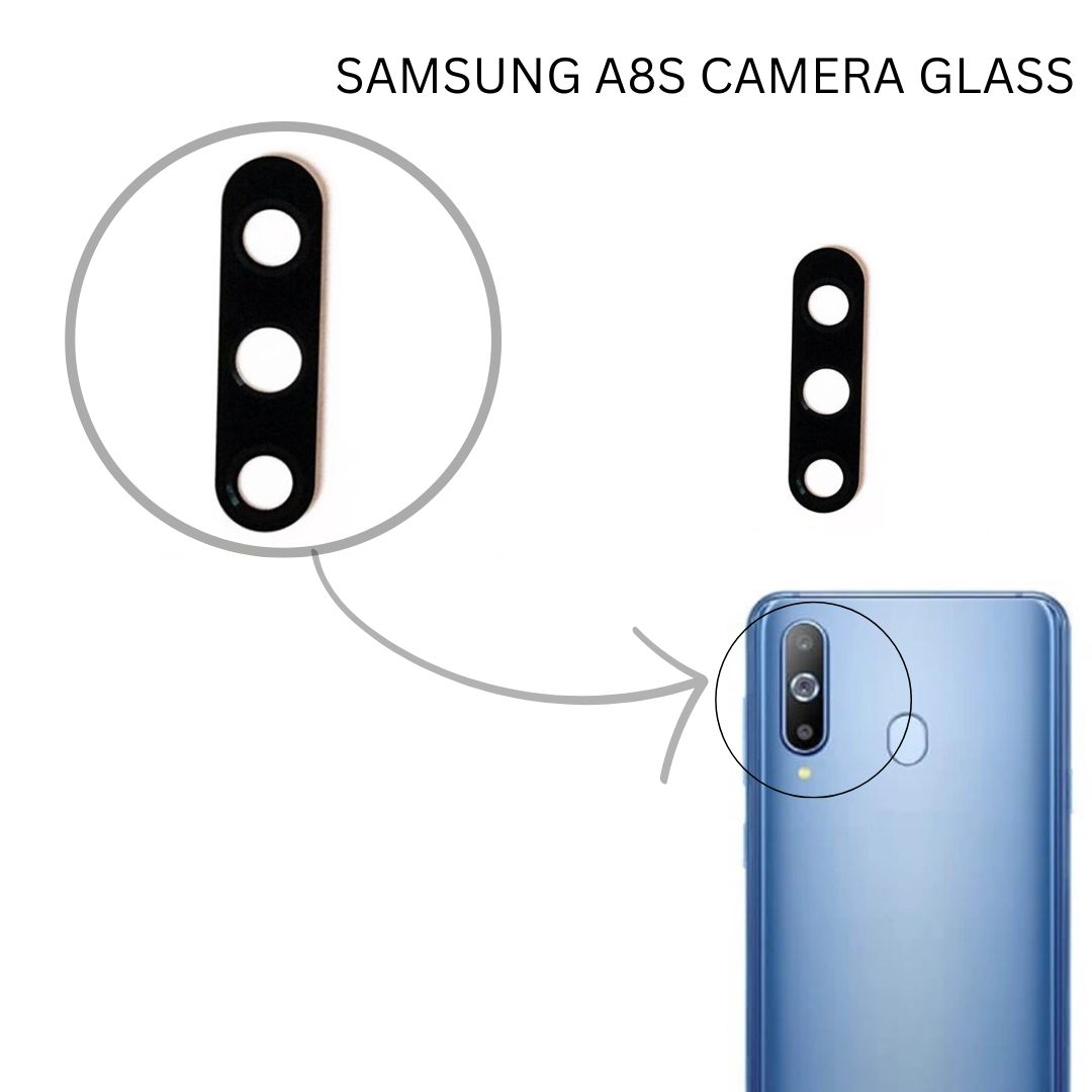 SAMSUNG A8S CAMERA GLASS