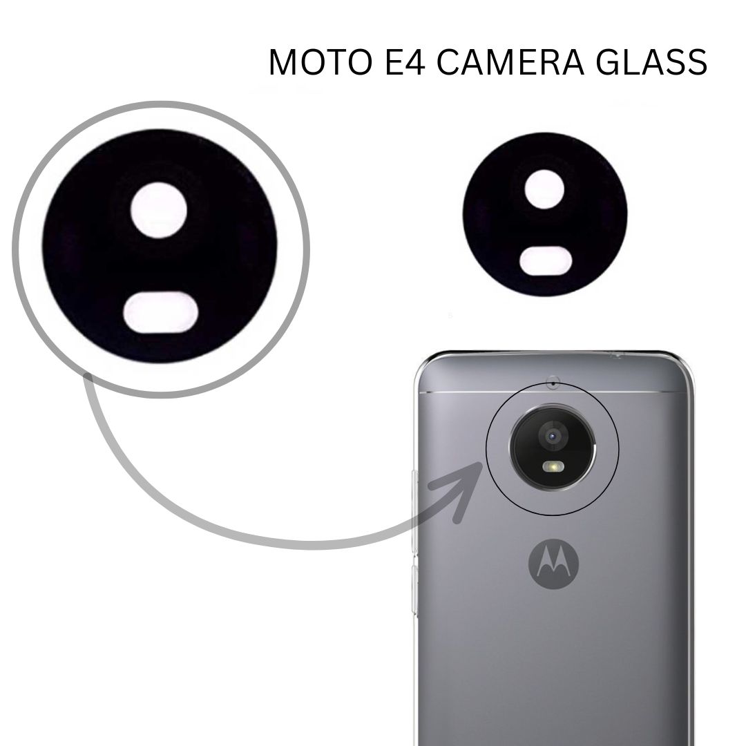 MOTO E4 CAMERA GLASS