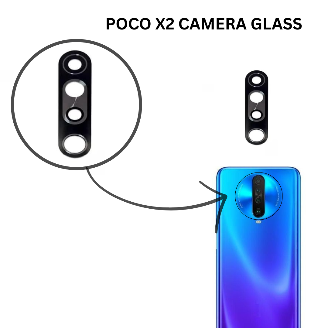 POCO X2 CAMERA GLASS