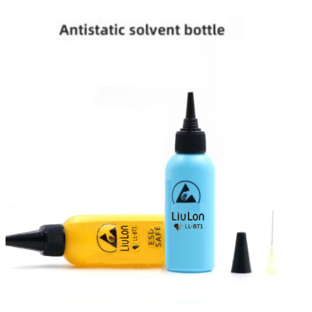 Liulon LL-BT1 Blue and Yellow Solvent Bottle Combo 