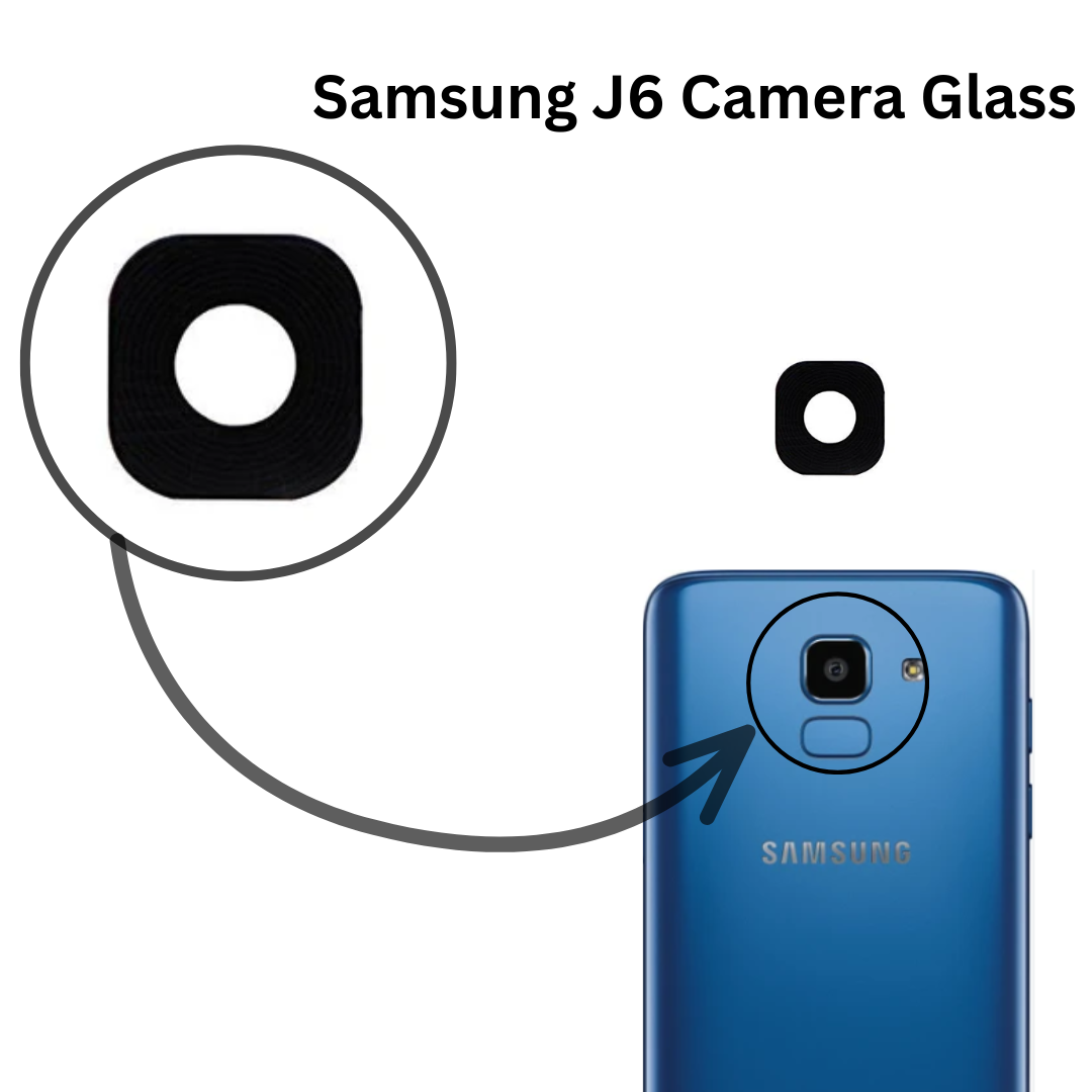 SAMSUNG J6 CAMERA GLASS