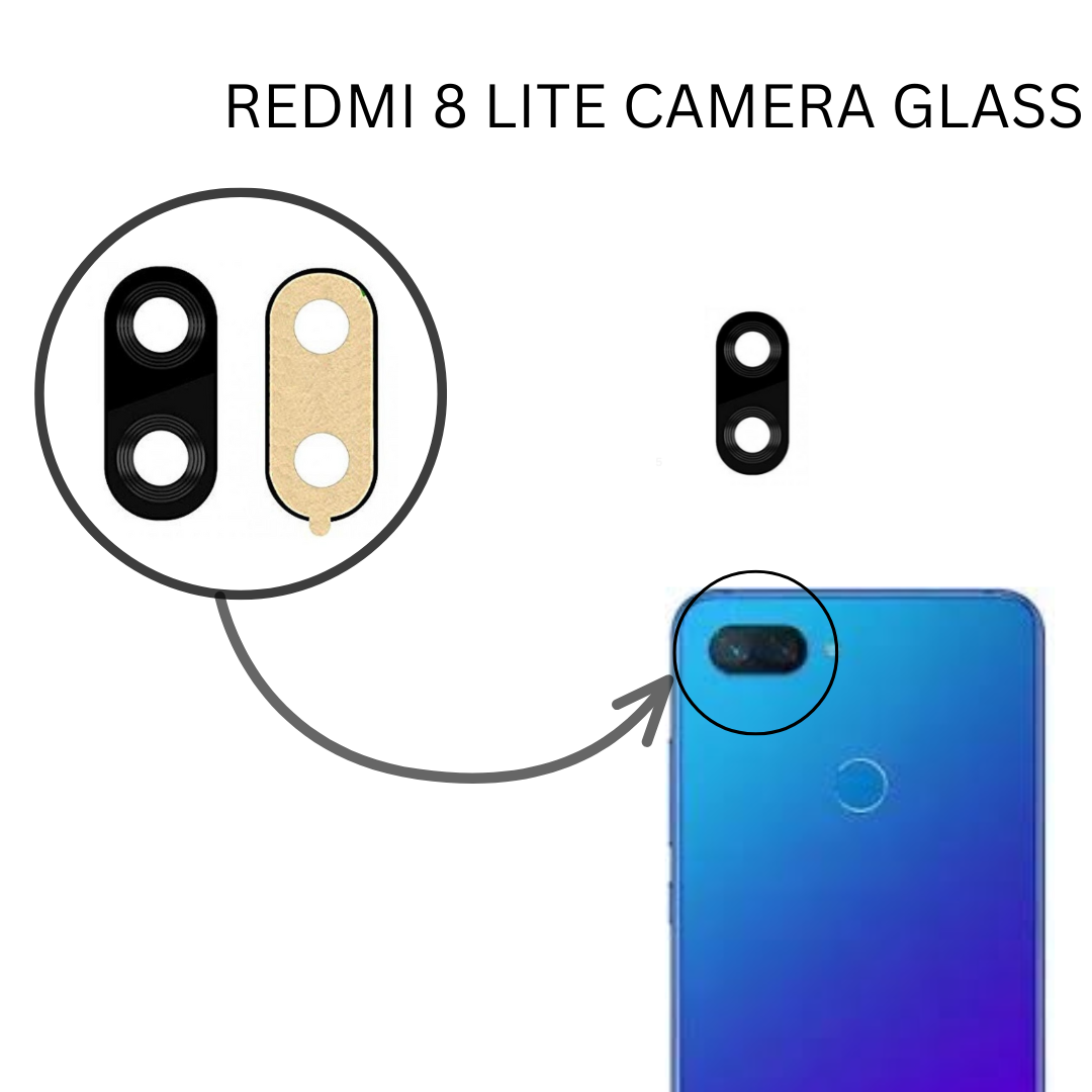 REDMI 8 LITE CAMERA GLASS