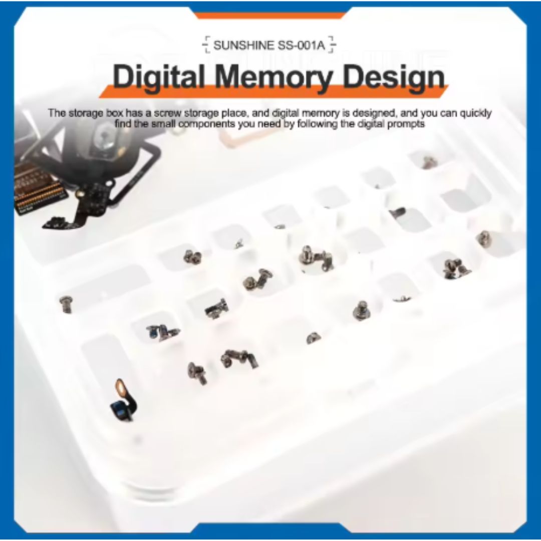 Sunshine SS-001A Pro Multi-function Mobile Phone Motherboard Double-layer Storage Box