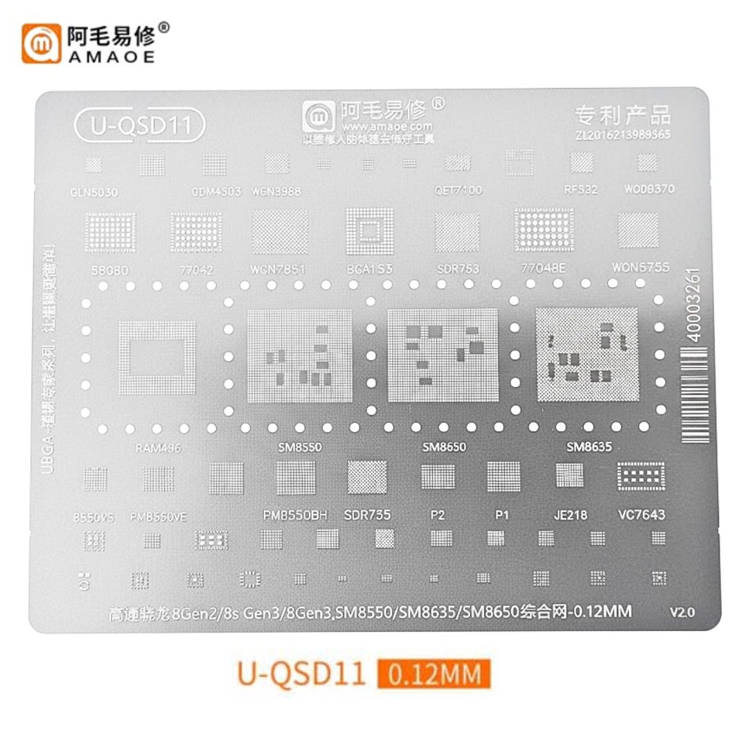 Amaoe U-QSD11 Stencil