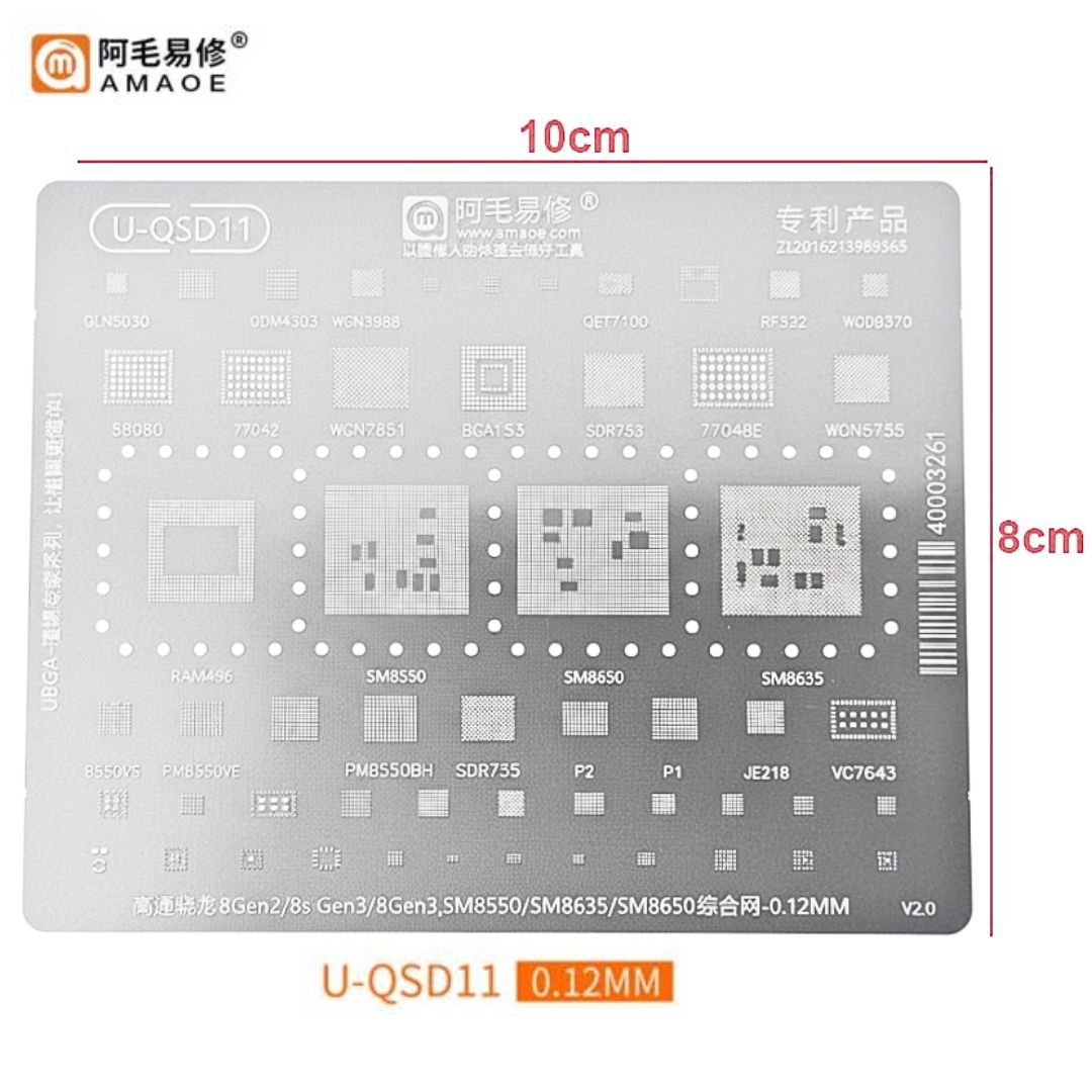 Amaoe U-QSD11 Stencil
