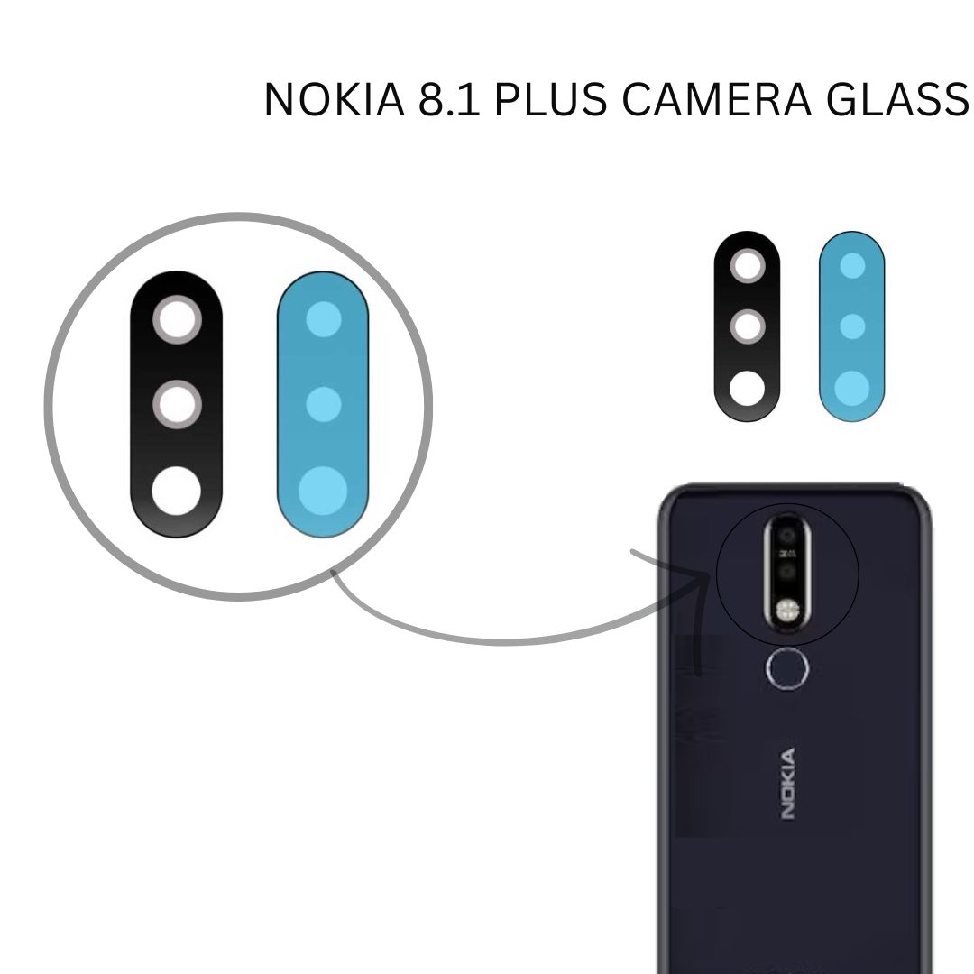 NOKIA 8.1 PLUS CAMERA GLASS