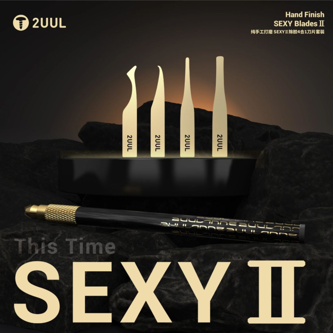 2UUL DA61 Hand Finish SEXY 2 Blades Set