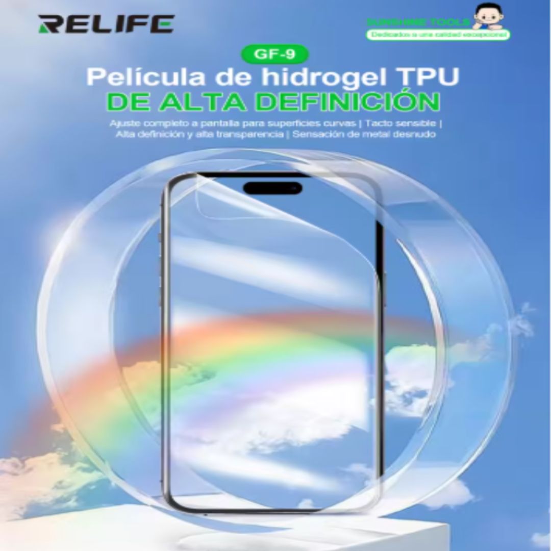 RELIFE GF-9 (210*120MM) TPU HD FLIM 10 PCS PACK