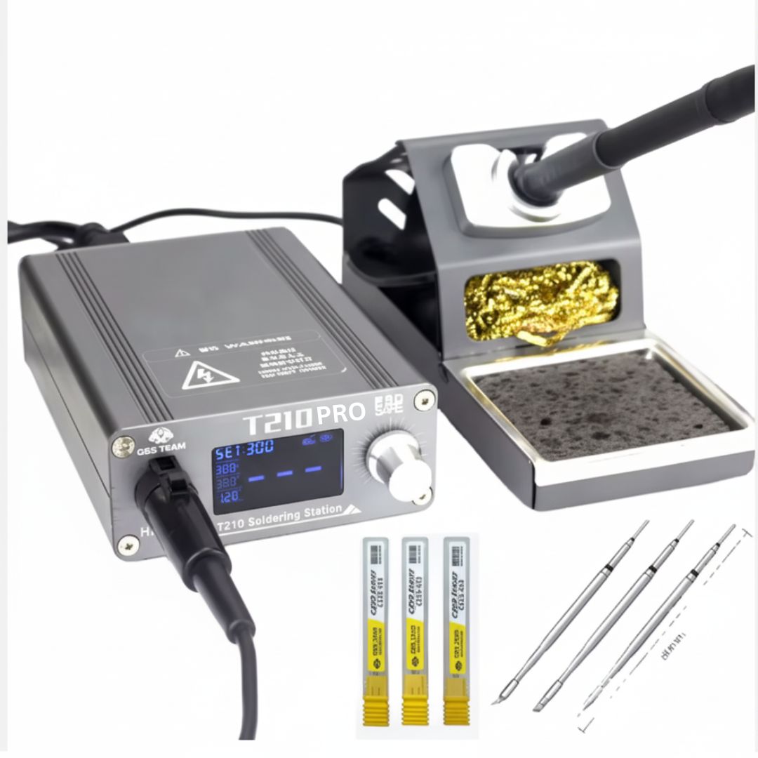 Oss T210 Pro Soldering Station with 3 Bit