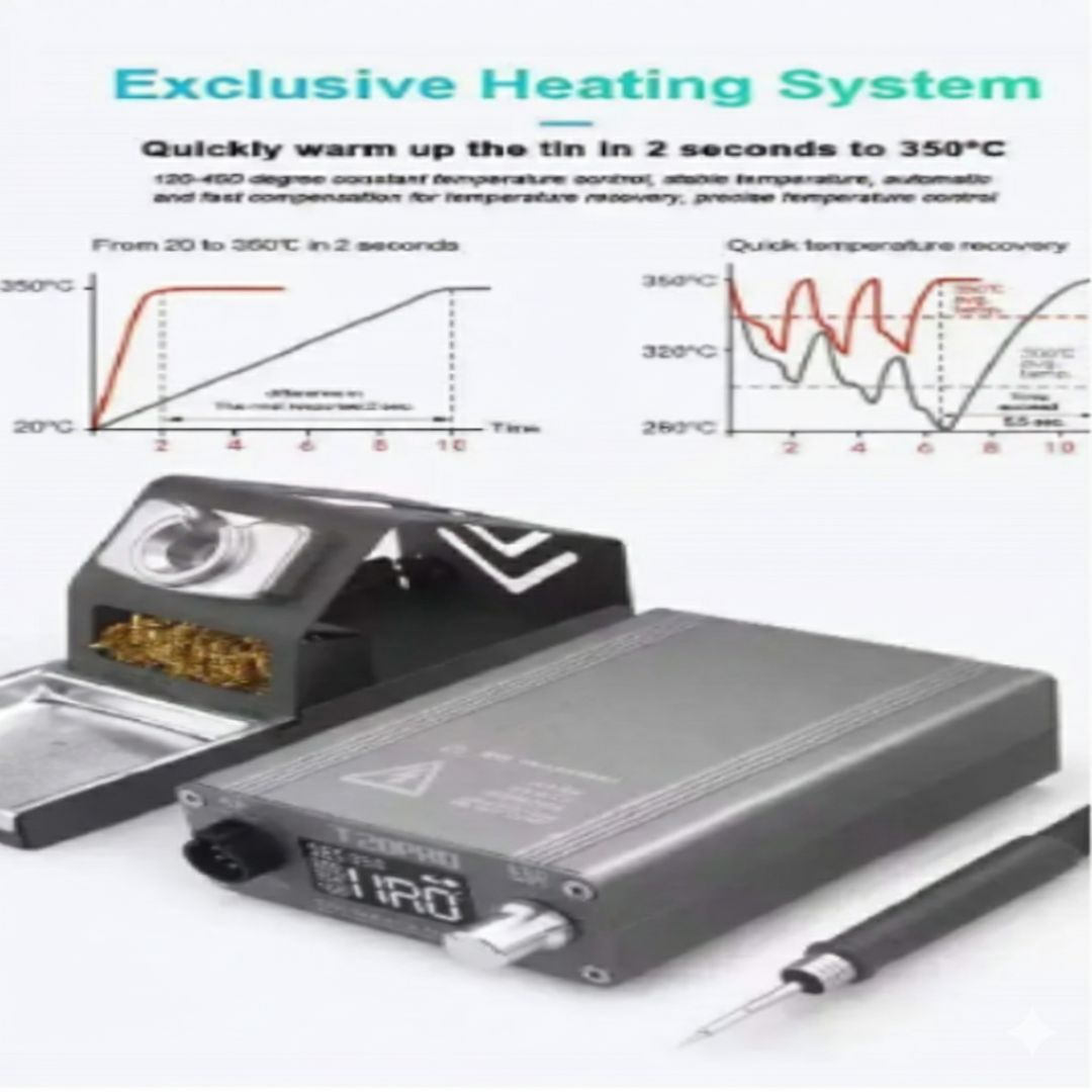 Oss T210 Pro Soldering Station with 3 Bit