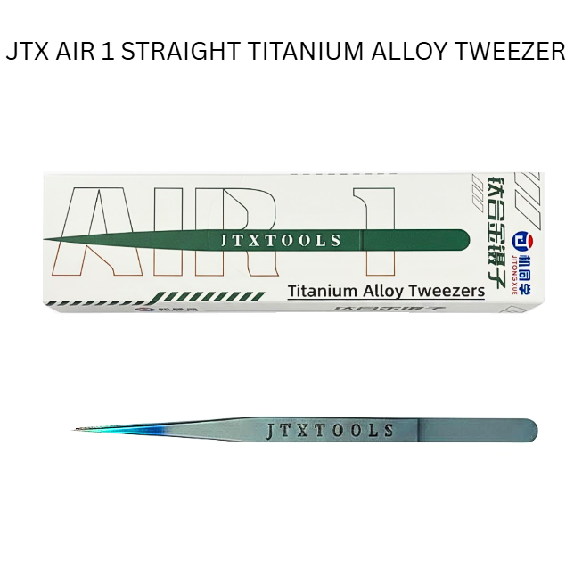 Jtx Air 1 Straight Titanium Alloy Tweezer