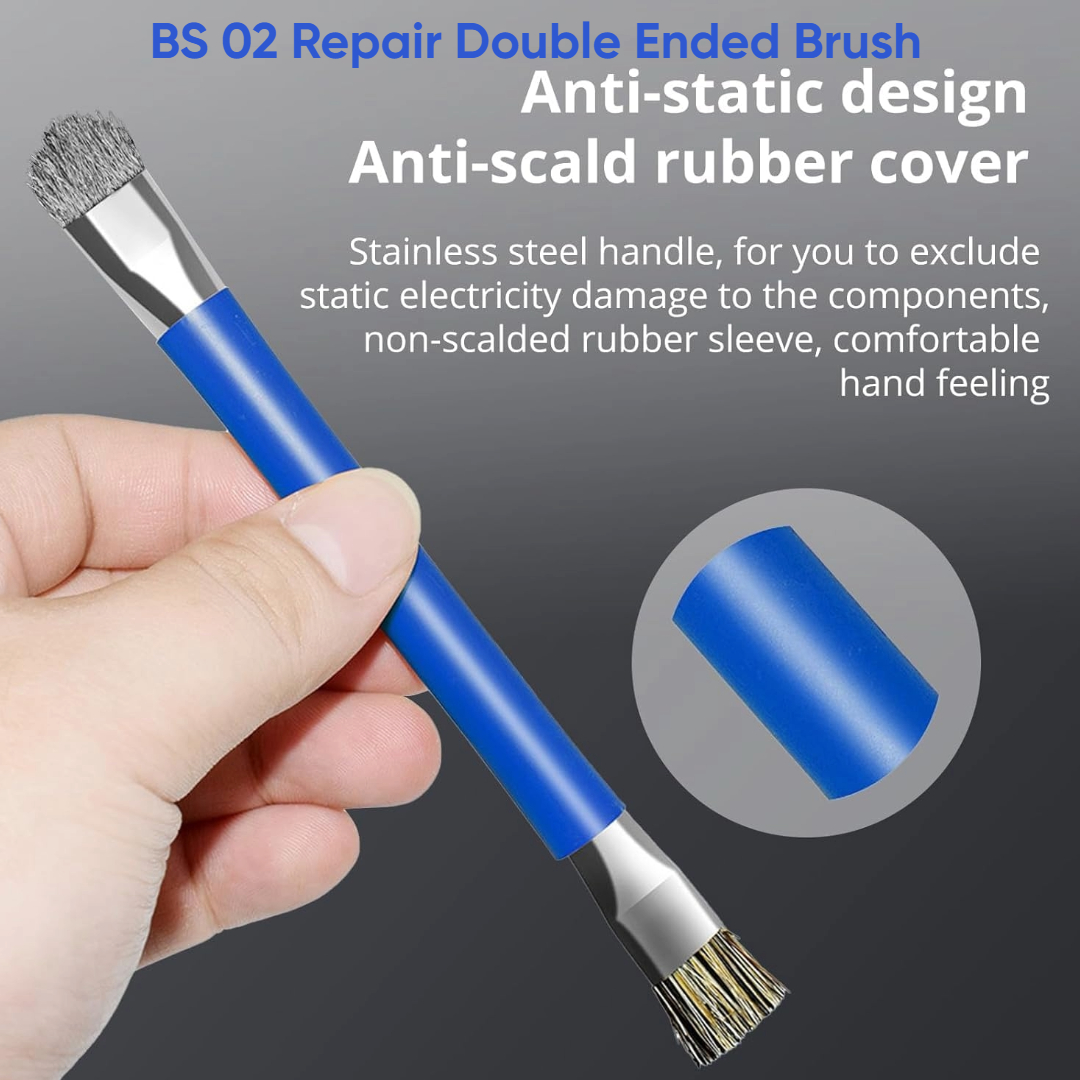Bs-02 Brush Double Sided Cleaning Brush 3pcs Combo Offer