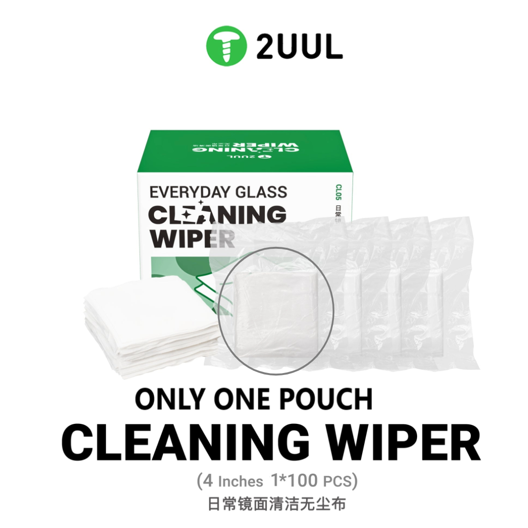 2UUL CL05 Everyday Glass Cleaning Wiper (1x100pcs/box)