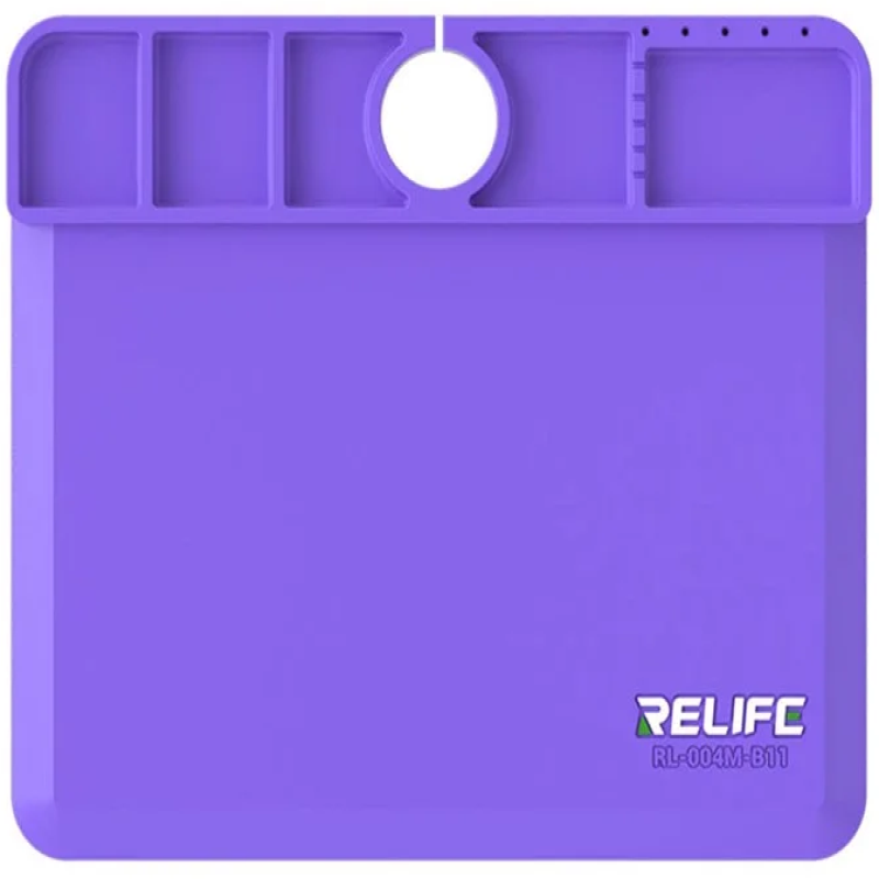 Relife RL-004m-B11 purple Heat Insulated Pad For Microscope B11 Base