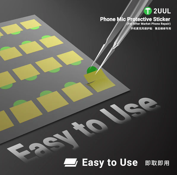2UUL DA32 Phone Mic Protective Sticker (For After Market Phone Repair)