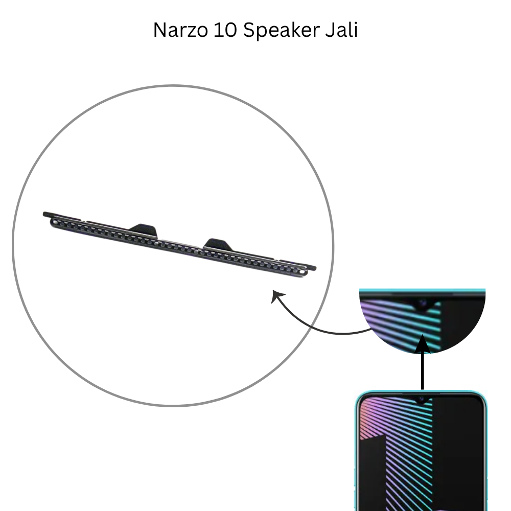 Narzo 10 Speaker Jali
