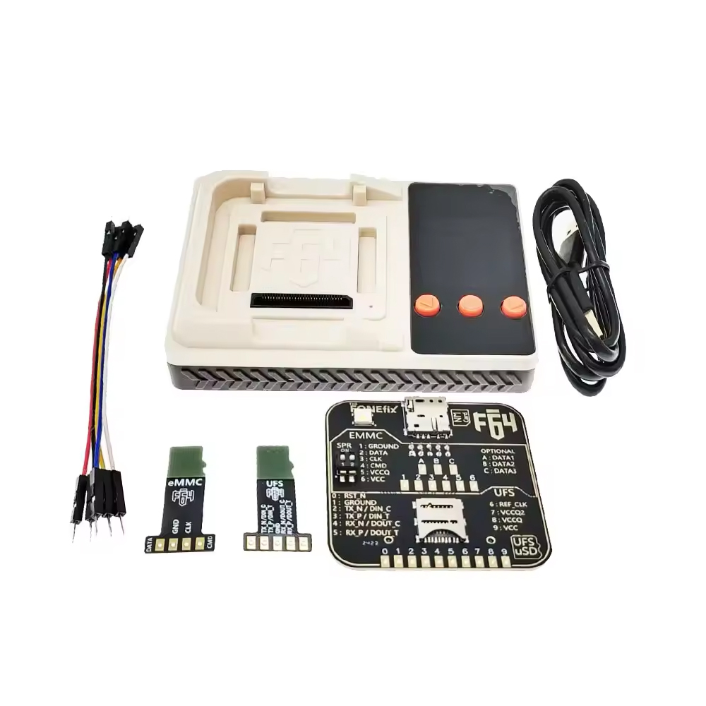 Flash F64 Ultra UFS eMMC Programmer Complete Full Kit Set