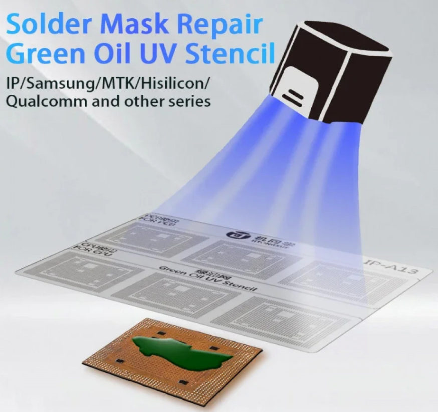 JTX Gs-01 Hisilicon Series 10 Models Green Oil Uv Stencil