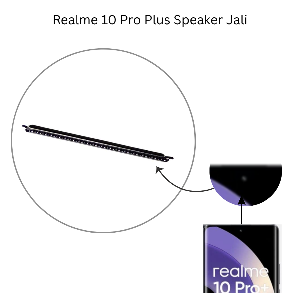 Realme 10 Pro Plus Speaker Jali