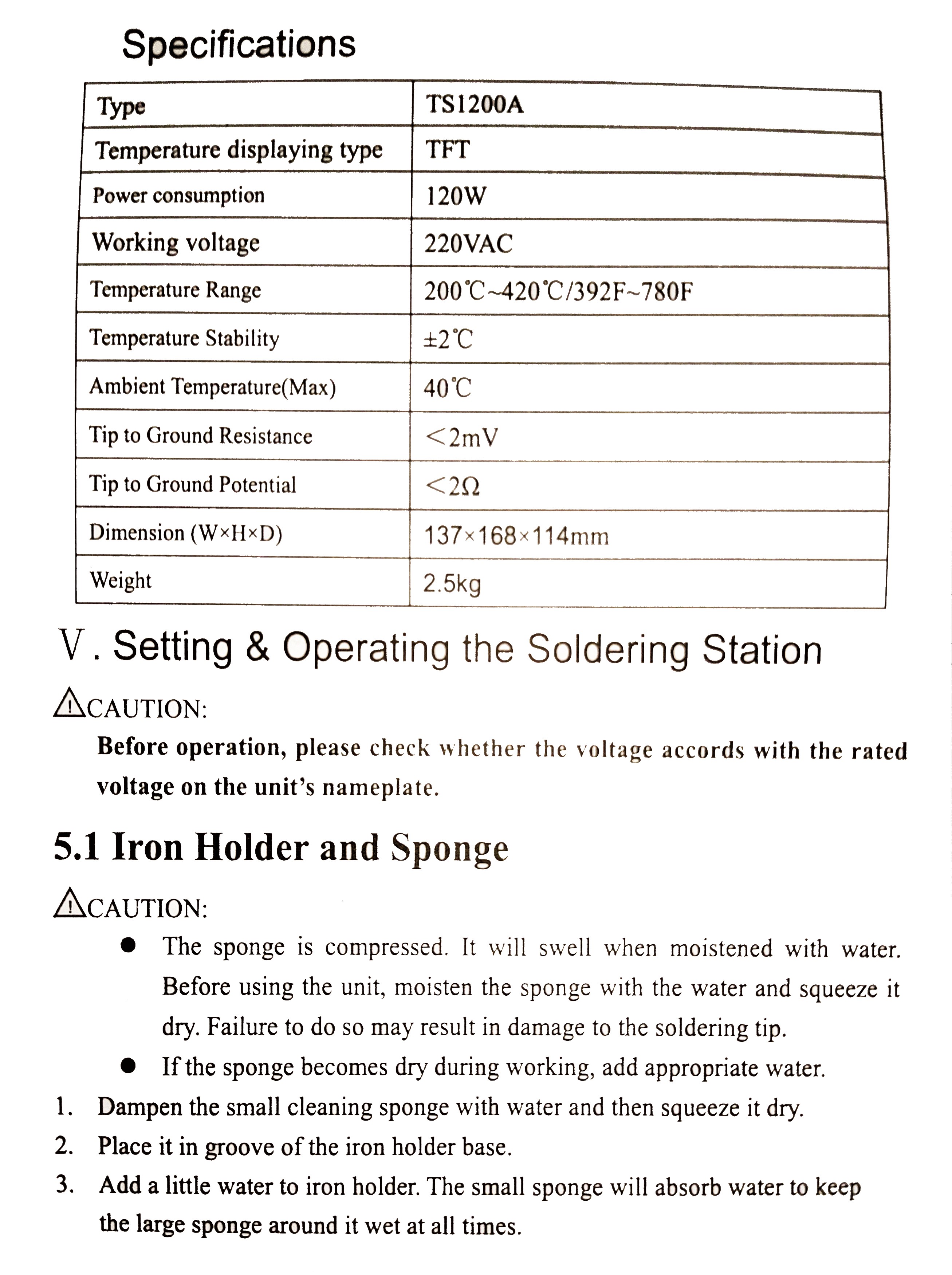 QUICK TS1200A INTELLIGENT LEAD FREE SOLDERING STATION 1