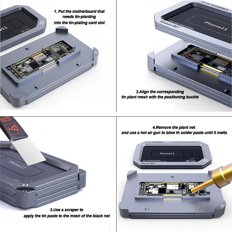 QIANLI IP-02 MIDDLE FRAME REBALLING PLATFORM 5