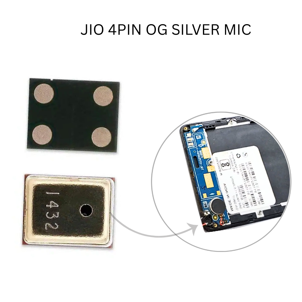 JIO 4PIN OG SILVER MIC